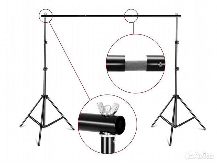 Система установки фона grifon BS-07