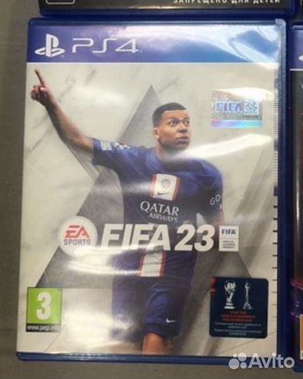 Fifa 23 ps4 диск на русском
