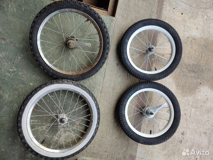 Колёса на детский велосипед