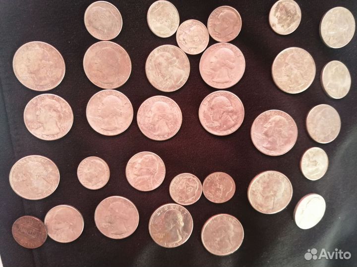 Quarter dollar liberty