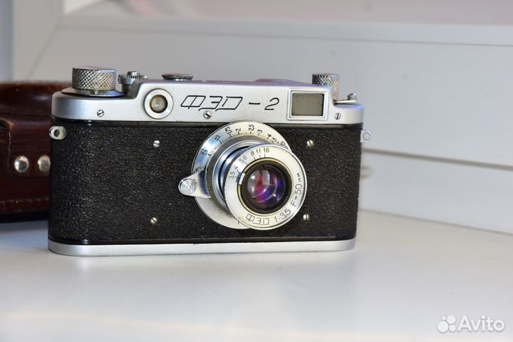 Фэд-2 Дзержинск Советский пленочный фотоаппарат