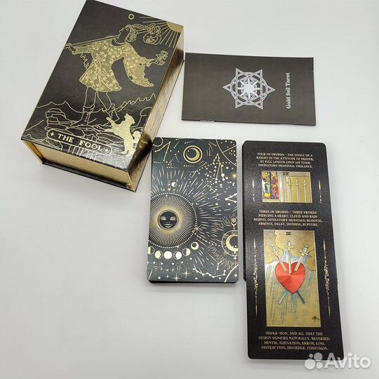 Позолоченные карты таро / Gold Foil Tarot