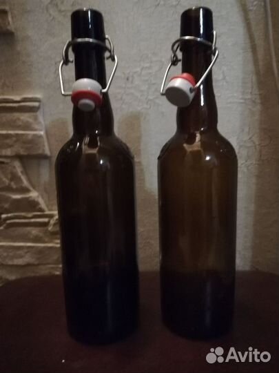 Бутылки с бугельной пробкой