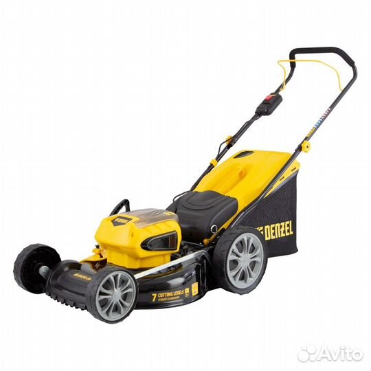 Газонокосилки электрические denzel Гарантия 3 года