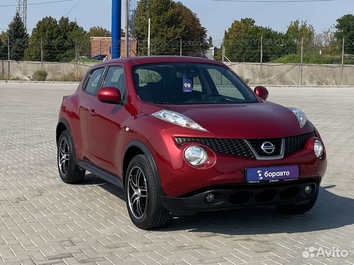 Nissan Juke 1.6 CVT, 2013, 123 317 км