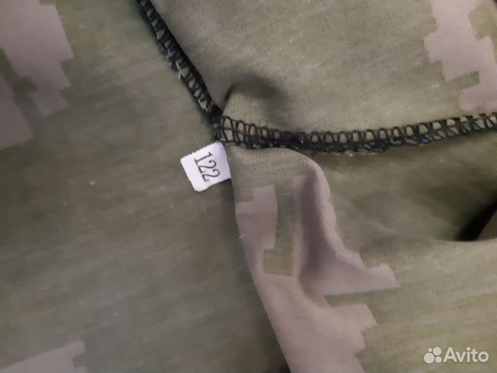 Комуфляжный костюм детский размер 122