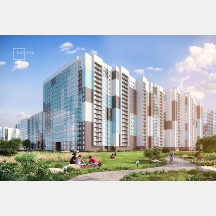 1-к. квартира, 32,5 м², 13/24 эт.