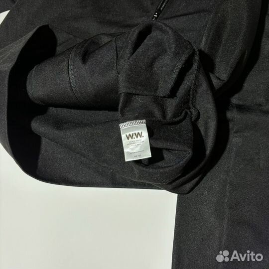 Олимпийка Wood Wood Black Track-Top Jacket