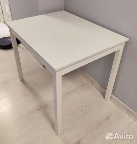Стол IKEA Икеа белый, массив сосны купить в Санкт-Петербурге | Товары ...