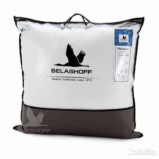 Подушка пух перо волокно Belashoff