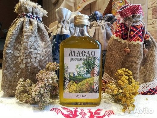 Рыжиковое масло сыродавленное