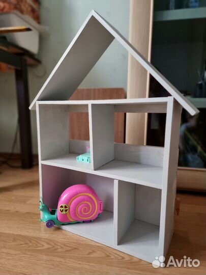 Домик кукольный / гараж фанера 2 шт