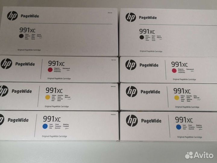 Картриджи hp 991xc
