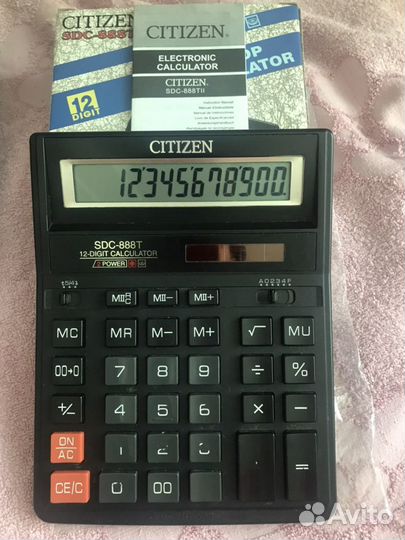 Калькулятор citizen