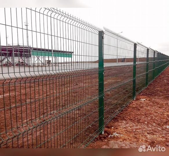 Забор сетка 3д