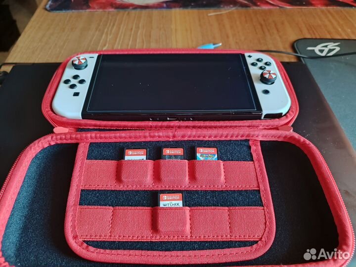 Nintendo Switch oled с играми
