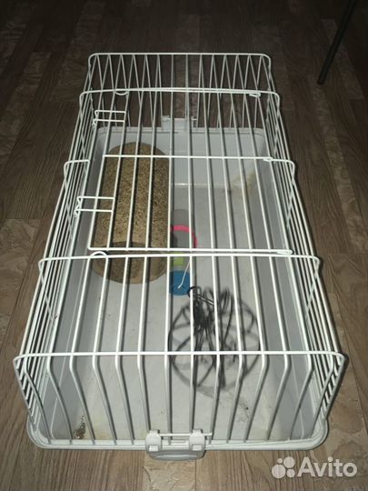 Клетка сенник для грызунов морских свинок поилка