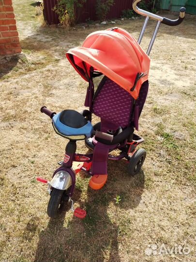 Детский трехколесный велосипед бу