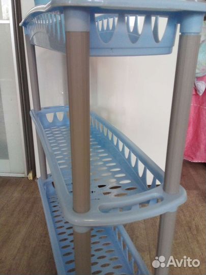 Этажерка на колесиках выкатная