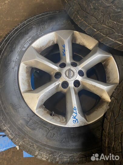 Комплект колёс Nissan Navara/Pathfinder оригинал