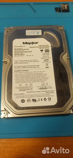 Жёсткий диск 3.5 Maxtor 250GB
