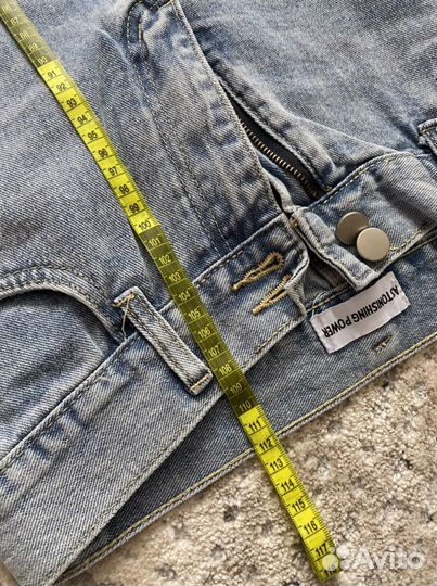 Джинсы с высокой талией