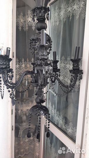 Люстра потолочная большая бу