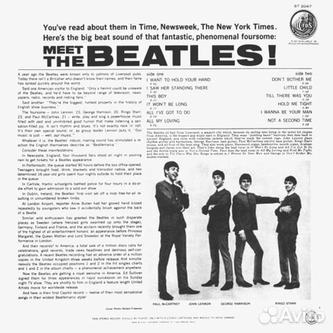 The Beatles / Meet The Beatles (Mono & Stereo)(CD)