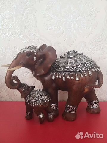 Статуэтка Два слона lefard