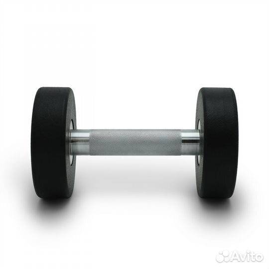 Гантель unix Fit PRO круглая обрезиненная 5 кг