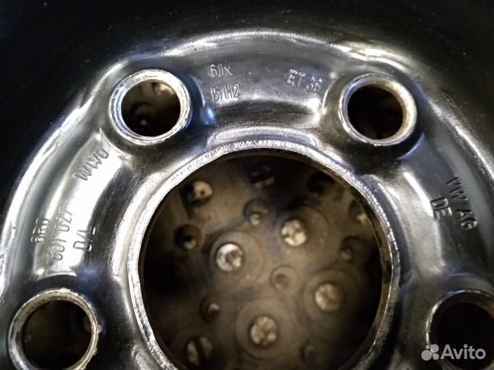 Диски R15 Skoda Rapid Roomster Fabia Volkswagen Po