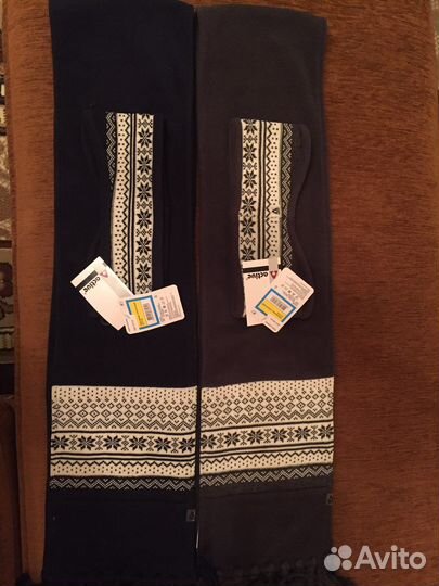 Набор подарочный жаккард повязка+шарф