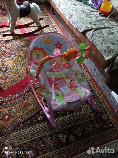 Шезлонг детский