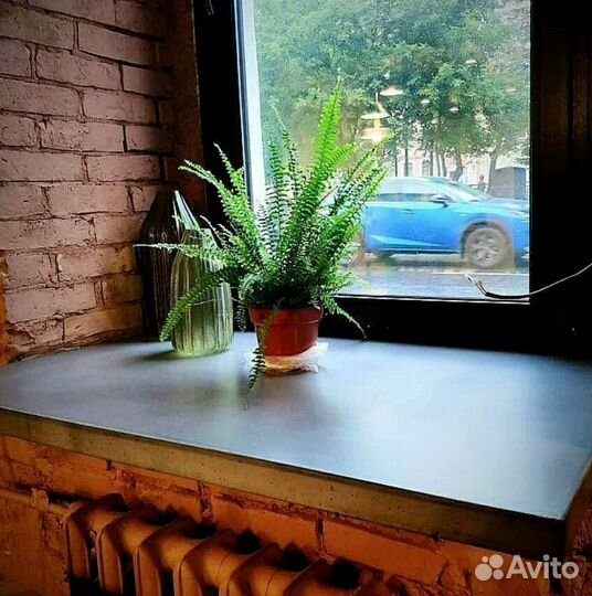 Подоконник из бетона