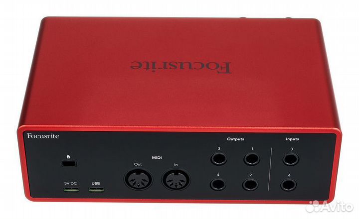 Звуковая карта focusrite Scarlett 4i4 4th Gen