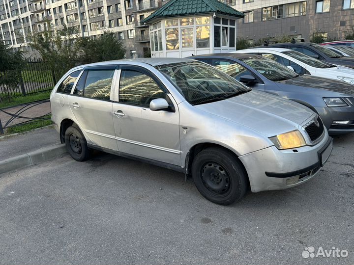 Skoda Fabia 1.4 МТ, 2001, 239 577 км