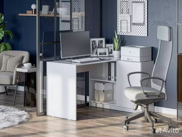 Стол письменный Мальм компьютерный IKEA Икеа