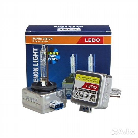 Лампа освещения ксенон D-8S 66548LXO ledo