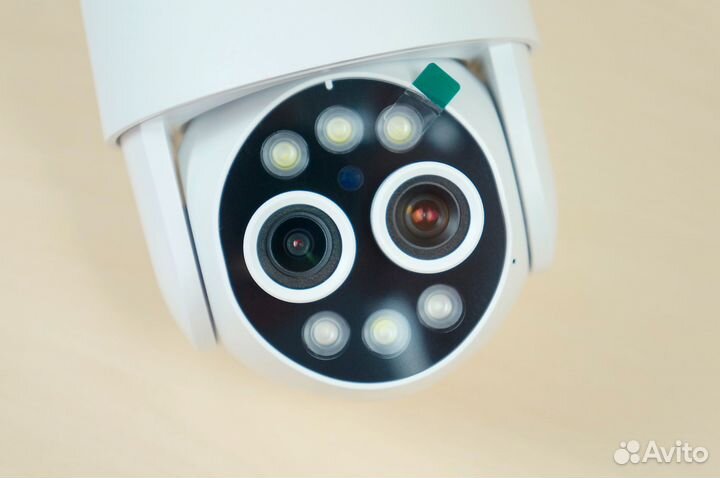 POE 8Мп 8x Zoom камера с автослежением за человек