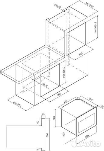 Встраиваемая микроволновая печь Graude MWG 38.1 S
