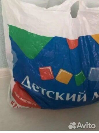 Пакет с детской обувью для девочки