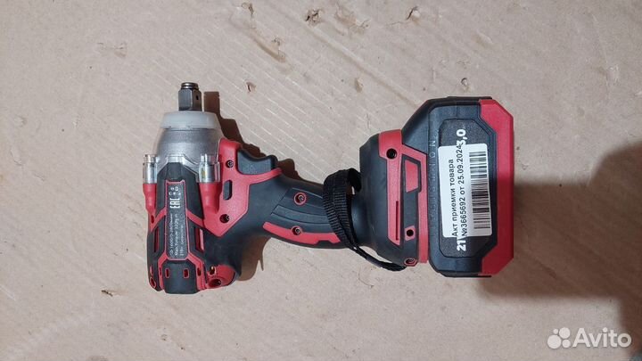 Нет з/у, повреждена рукоятка Гайковерт rino WR1-2