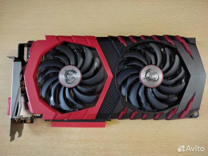 Видеокарта MSI GeForce GTX 1070 gaming X