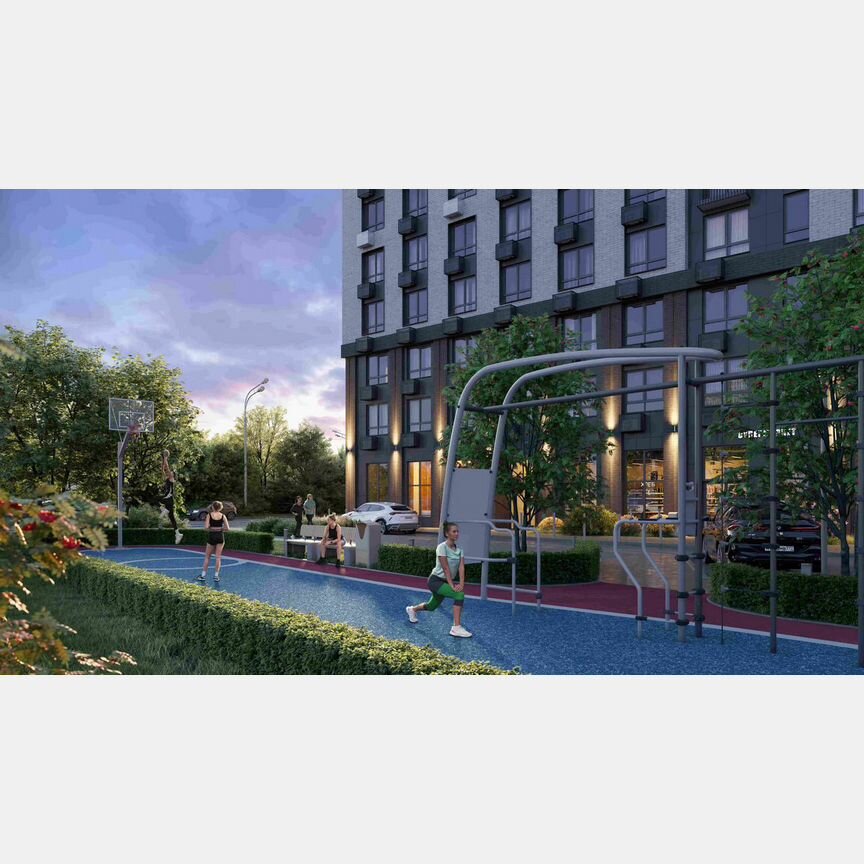 1-к. квартира, 38,8 м², 22/25 эт.