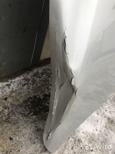 Капот Nissan Almera G15 с дефектом