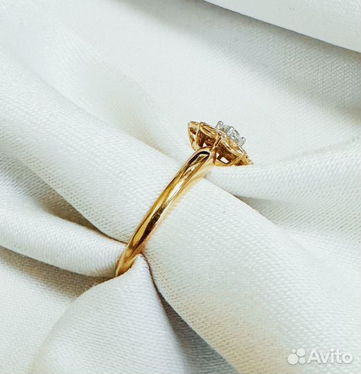 Золотое кольцо 585 пробы