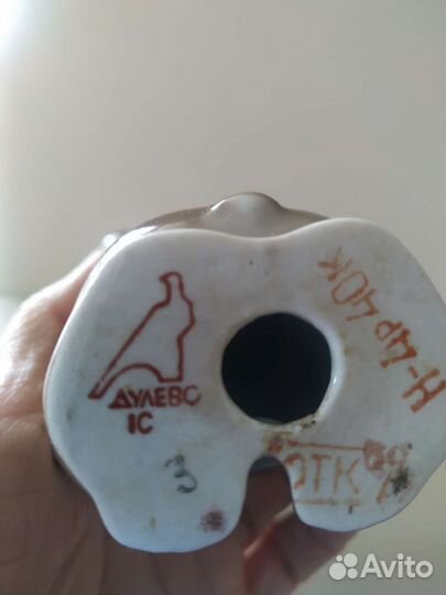 Олимпийский мишка фарфор СССР