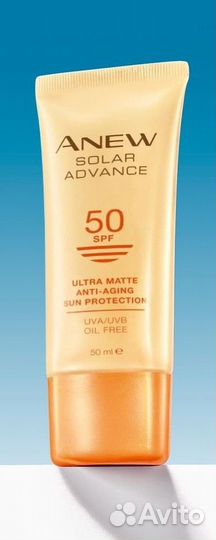 Cолнцезащитный антивозрастной крем Avon, SPF50