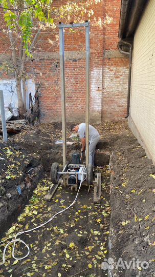 Бурение скважин малогабаритной установкой