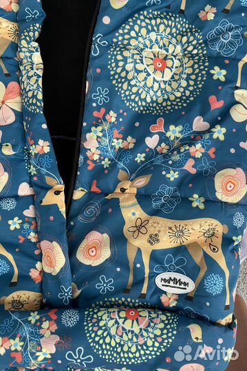 Зимний конверт в коляску мимими